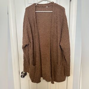 Tan  Popcorn Sweater 2XL NWOT
